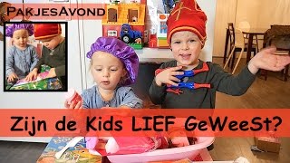 MEGA PAKJESAVOND 2016  Bellinga SINTERKLAAS Vlog [upl. by Asenab229]