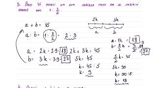 Proporcionalne veličine Matematika za 8 razred [upl. by Llerahc]