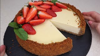 Классический Чизкейк НьюЙорк Cheesecake NEW YORK  Идеальный Проверенный рецепт [upl. by Josh368]