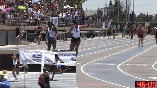 2017 TF  CIFss FINALS Div 3  4x100 Relay Girls F03D3 [upl. by Pelson611]