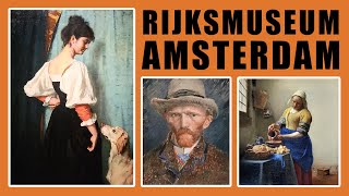 Rijksmuseum Amsterdam  Rembrandt Van Gogh Johannes Vermeer Jan Steen Pieter de Hooch Isaac Israels [upl. by Cuthbert518]