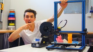 Creality CR10 Full Review  BEST 3D PRINTER [upl. by Nautna861]