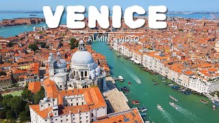 Breathtaking Aerial Views of Venice in 4K  Emotional Piano Music for Relaxation [upl. by Ambie35]