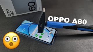 Oppo A60 Screen Scratch amp Durability Test 🔨🛠️ [upl. by Ahsuatal]