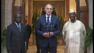 Présidence  Ouattara Alassane reçoit une délégation Marocaine [upl. by Pack]