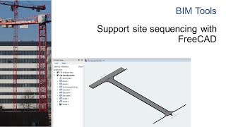 compartment model quotconstruction phasesquot  FreeCAD  BIM  Sewer  construction management [upl. by Jaime288]