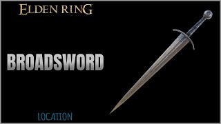 Broadsword Location in Elden Ring [upl. by Yesdnil]