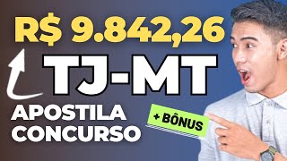 Apostila Concurso TJMT 2024  Material EXCLUSIVO para Analista Judiciário  Administração [upl. by Annaeg574]