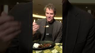 Jens Lehmann eats Indonesian food [upl. by Atoel]