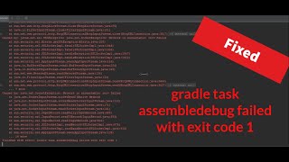 fix flutter error  gradle task assembledebug failed with exit code 1 [upl. by Yrret]