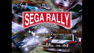 Sega Rally 2 PC Version Playthrough [upl. by Acitel]