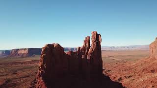 4K  Utah Monument Valley Sleeping Bear Campground [upl. by Aihsirt]