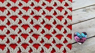 Point reversible au crochet pour couverture [upl. by Swope261]