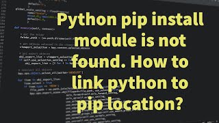 Python library Installed but not working Heres the Solution [upl. by Fraze]