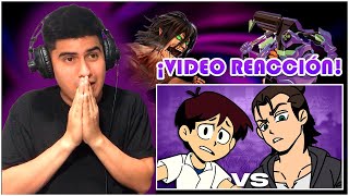 Eren Jaeger vs Shinji Ikari  Épicas Batallas de Rap del Frikismo  Keyblade  Vídeo Reaccion [upl. by Bonny]