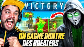 On FAIT TOP 1 contre une TEAM de CHEATERS [upl. by Ynitsed]