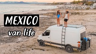 COUPLE TRAVELING BY VAN IN MEXICO [upl. by Ardaed]