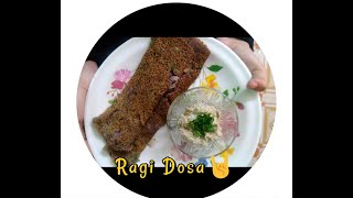 Ragi Dosa  Weight Loss recipe  Easy breakfast [upl. by Chipman]