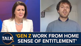 Gen Z Have Sense Of Entitlement  New Work From Home Poll SLAMMED By Julia HartleyBrewer [upl. by Thurnau]