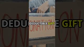 Tax Deductions with Eligible Donations taxes donations accountant trending shorts taxtips [upl. by Inahc670]