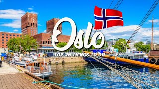 TOP 25 Things To Do In Oslo 🇳🇴 Travel Guide [upl. by Anailil]