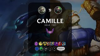 Camille Top vs Singed  EUW Master Patch 141 [upl. by Friede]