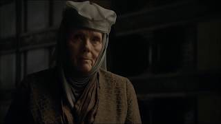 Il Trono di Spade 5X07  Olenna Tyrell affronta lAlto Passero [upl. by Llib]