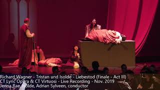 Wagner Tristan und Isolde Liebestod Finale  Act III Live [upl. by Yrahca]