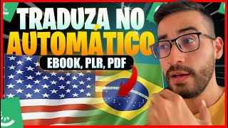 PLR Como traduzir Ebook PLR pdf ingles para portugues RÁPIDO e de GRAÇA [upl. by Odel]