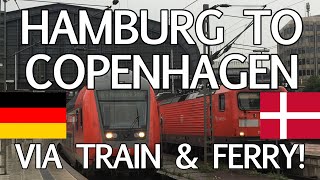 Trip Report Hamburg to Copenhagen by train via the Puttgarden to Rodby ferry [upl. by Clarissa]