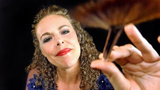 ASMR Personal Attention amp Singing You to Sleep 1920s Jazz Face Brushing Soft Spoken Relaxation [upl. by Aleahcim]