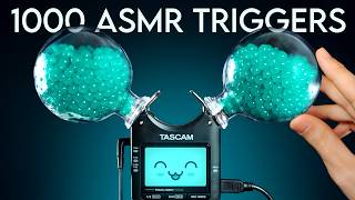 ASMR 1000 Triggers for People with ZERO Attention Span feat Toshi the Tascam No Talking [upl. by Netnert73]