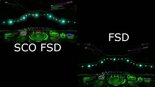 Elite Dangerous  SCO FSD vs FSD [upl. by Maretz]