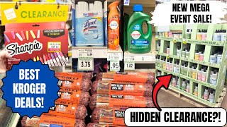 BEST KROGER DEALS  NEW MEGA EVENT  CLEARANCE FINDS  COUPON MATCHUPS  110  116 [upl. by Zosi]