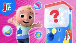 Toy Machine Surprise Collect Prizes from CoComelon Lane 🌟 Netflix Jr [upl. by Ludewig]