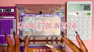 MY 2024 GOALS AND PLANS  HAPPY MAIL 💌  SINKING FUNDS  SAVINGS CHALLENGES  UK CASH STUFFER [upl. by Theurer]