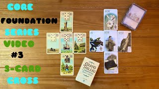 Video 3 Petit Lenormand Core Foundational Series Vertical Interactions amp the 5Card Cross spread [upl. by Eiramanna536]