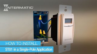 How to Install the ST01 in a SinglePole Application [upl. by Kienan852]