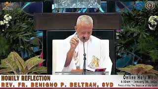 Homily Reflection of Rev Fr Benigno Beltran SVD [upl. by Onitnelav]