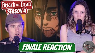 THE END IS HERE  Attack on Titan Finale Newlyweds Reaction  Season 4 Part 3 Special 2 [upl. by Donica856]