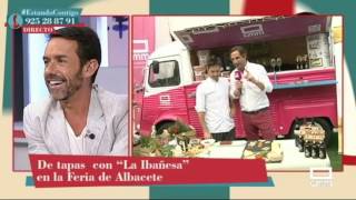 De tapas en la Feria de Albacete con Alfonso y Manu [upl. by Safier]