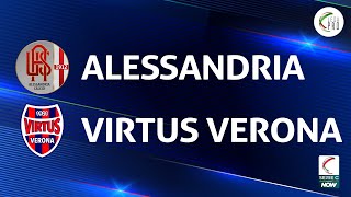 Alessandria  Virtus Verona 01  Gli Highlights [upl. by Aicenet307]