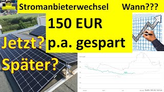 Wann ist der beste Zeitpunkt für den Stromanbieterwechsel [upl. by Jessee]