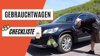 Auto gebraucht kaufen  DARAUF musst Du achten [upl. by Leumas230]