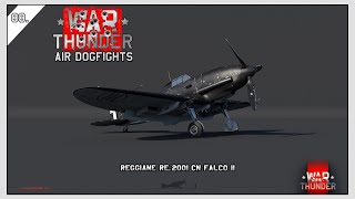 WAR THUNDER CZ  Air Dogfights 88  Reggiane Re2001 serie 1 Falco 2 [upl. by Ellehcal317]