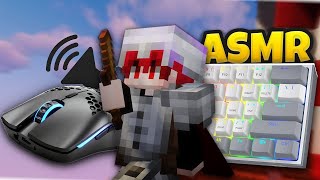 Keyboard  Mouse ASMR Sounds Meoww  Pika Bedwars [upl. by Tav]