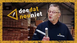 Betonpoeren plaatsen bij een overkapping  DOE DAT NOU NIET [upl. by Welbie]