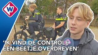 Op pad met de politie agenten controleren fatbikes [upl. by Jaylene]