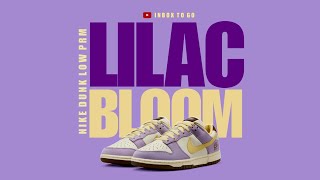 LILAC BLOOM 2024 Nike Dunk Low PRM DETAILED LOOK AND RELEASE INFORMATION [upl. by Bierman298]