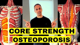 3 Best OSTEOPOROSIS CORE Strength Exercises [upl. by Ruenhs]